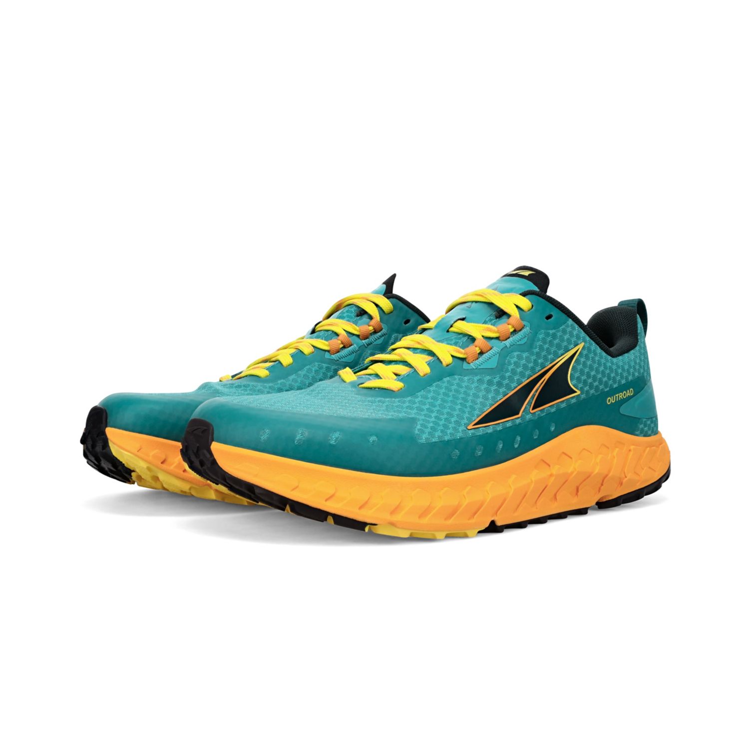 Zapatillas Running Carretera Altra Outroad Mujer Turquesa Amarillo | Costa Rica-17205489